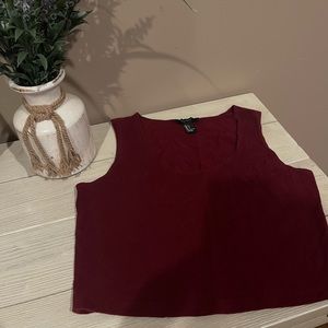 Forever 21 Basic Womens Crop Top